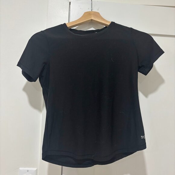 DSG Kids Black Basic T-Shirt - Size Small - Picture 1 of 1
